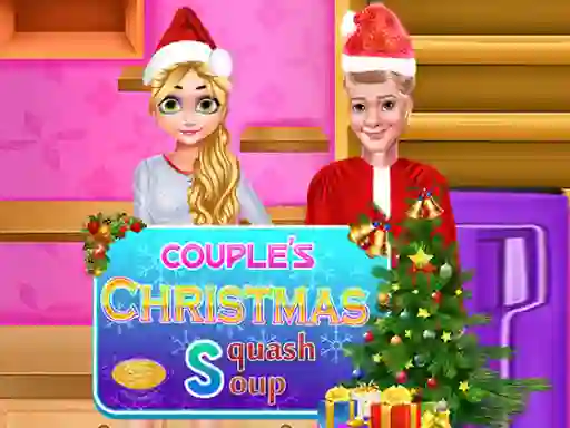 Logħba Couple Christmas Squash Soup onlajn