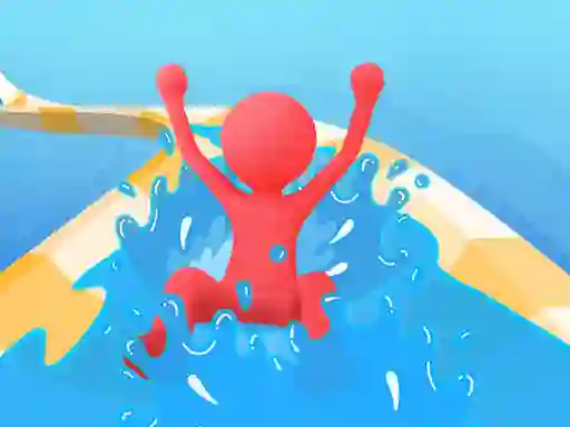 Logħba Waterpark Slide Race onlajn