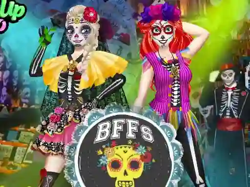Logħba BFFS Day Of The Dead onlajn