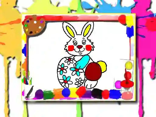 Logħba Easter Coloring Book onlajn