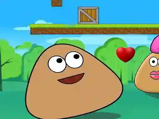 Logħba Pou Slide onlajn