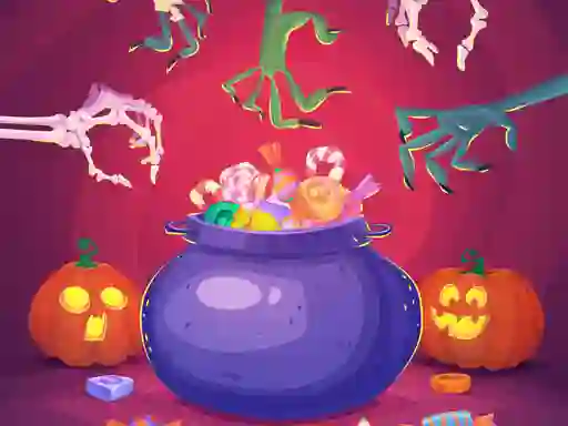 Logħba Cute Halloween Monsters onlajn