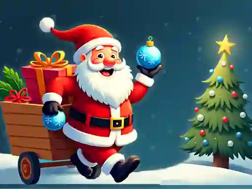 Logħba Santa: The Magic of Tree Decorating onlajn
