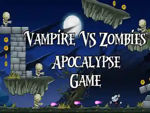 Logħba Vamp kid vs The Zombies apocalipse onlajn