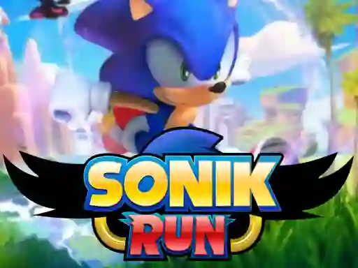 Logħba Sonik Run onlajn