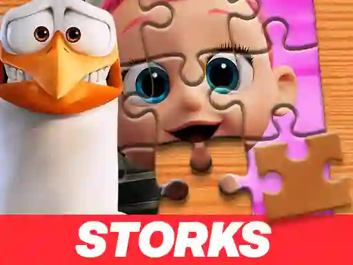 Logħba Storks Jigsaw Puzzle onlajn