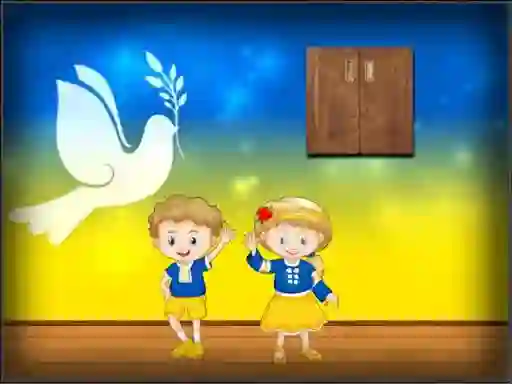 Logħba Amgel Peace Room Escape onlajn