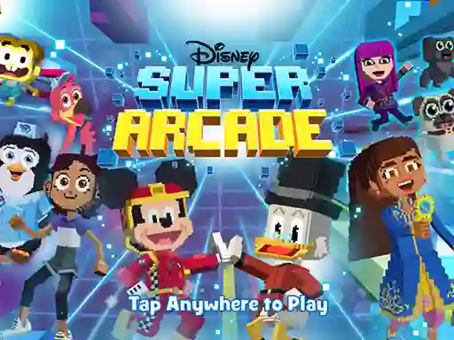 Logħba Disney Super Arcade onlajn