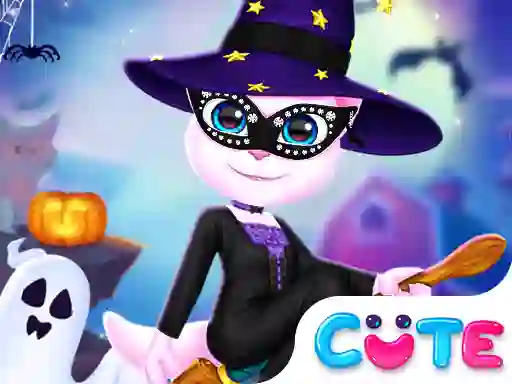 Logħba Cat Girl Halloween Preparation onlajn