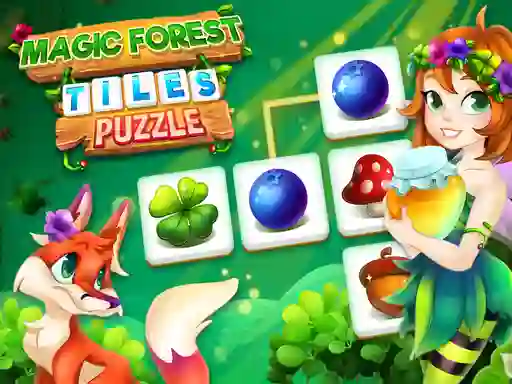 Logħba Magic Forest Tiles Puzzle onlajn