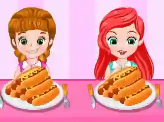 Logħba Princess Hotdog Eating Contest onlajn
