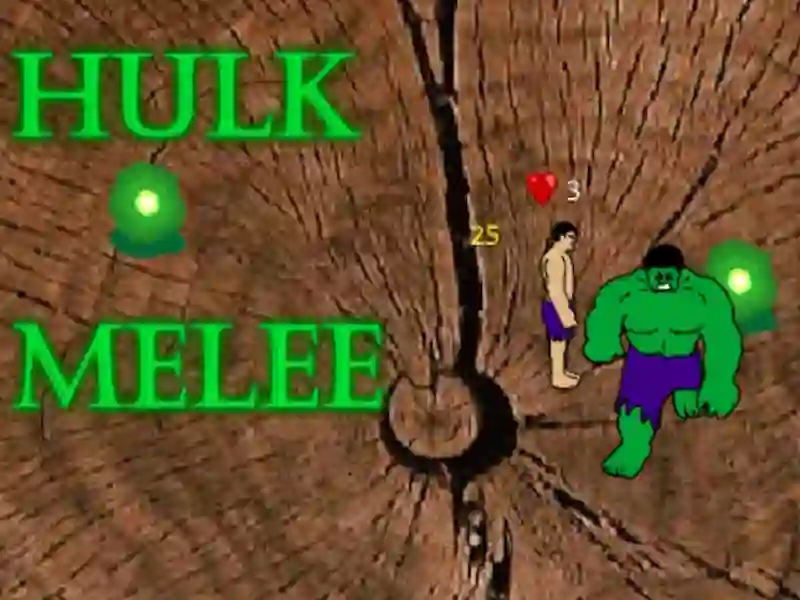 Logħba Hulk Melee onlajn