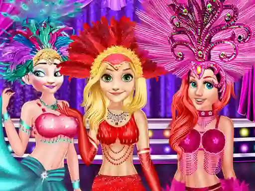 Logħba Princess As Los Vegas Showgirls onlajn
