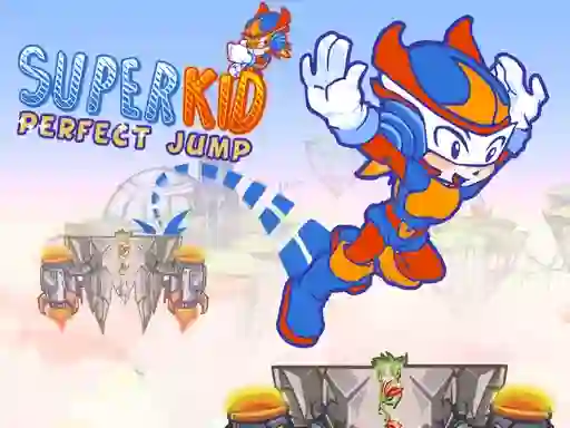 Logħba Super Kid Perfect Jump onlajn