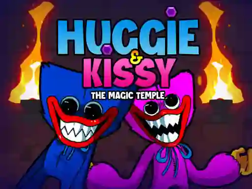 Logħba Huggie & Kissy The Magic Temple onlajn