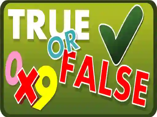 Logħba True or False onlajn