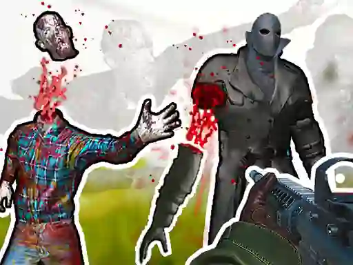Logħba Zombie Shooter 3d onlajn