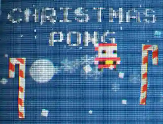 Logħba Christmas Pong onlajn