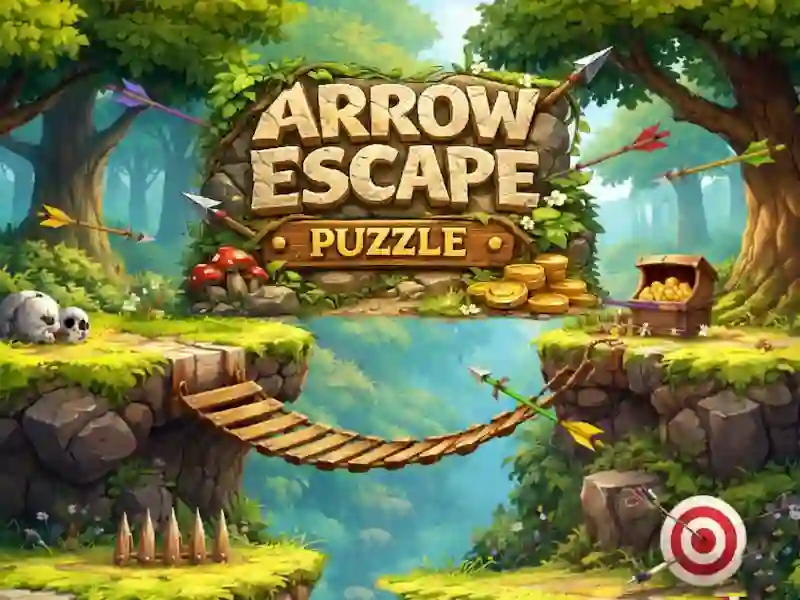 Logħba Arrows Escape Puzzle onlajn