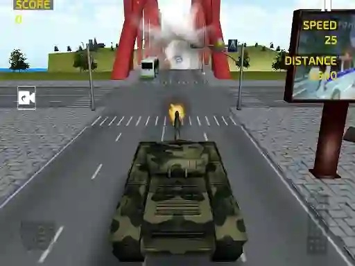 Logħba Army Tank Driving Simulation onlajn