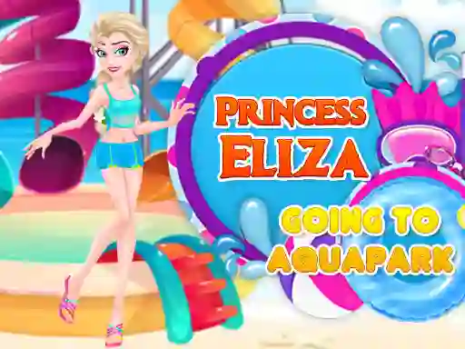 Logħba Princess Eliza Going To Aquapark onlajn