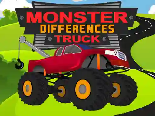 Logħba Monster Truck Differences onlajn