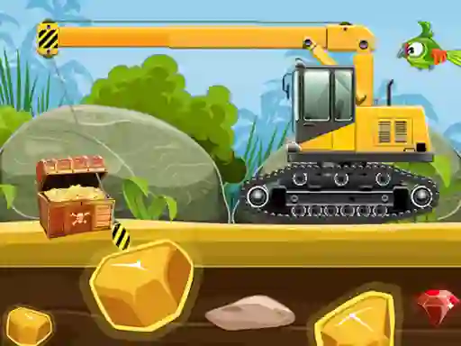 Logħba Gold Truck Crane onlajn