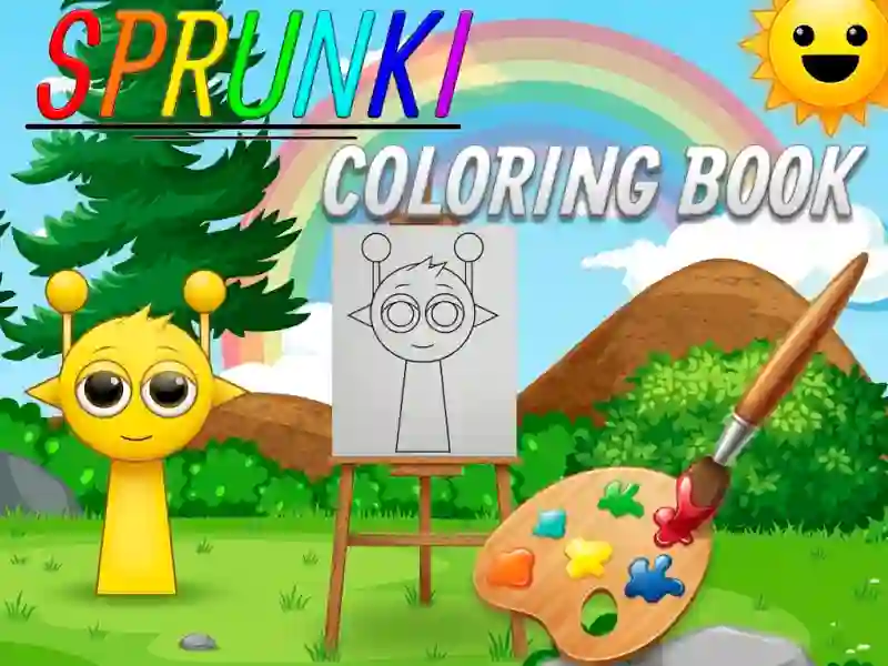 Logħba Sprunki Coloring Book onlajn