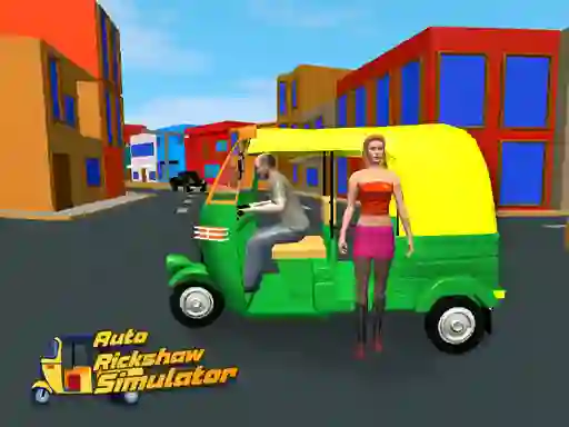 Logħba Auto Rickshaw Simulator onlajn