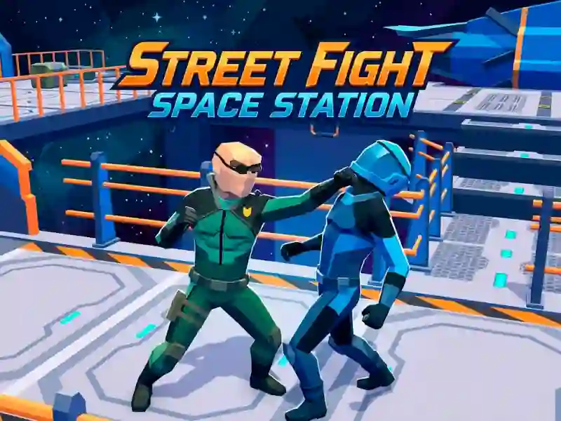 Logħba Street Fight Space Station onlajn