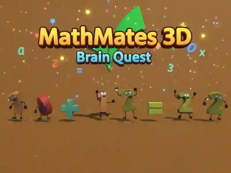Logħba MathMates 3D: Brain Quest onlajn