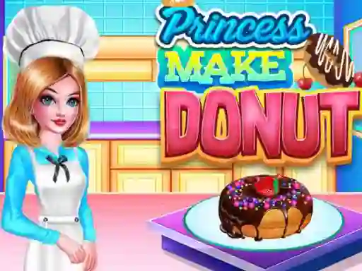 Logħba Princess Make Donut onlajn