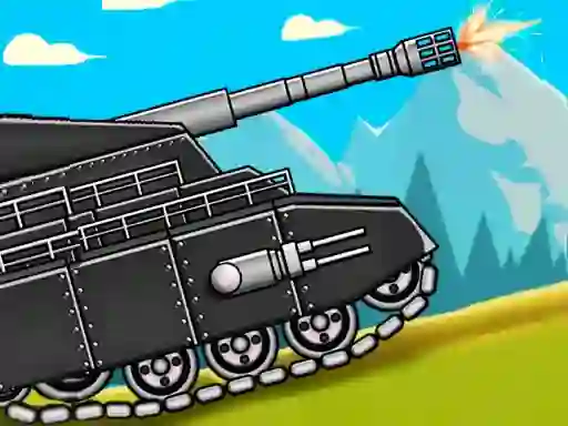 Logħba Tank Fury: Boss Battle 2D onlajn