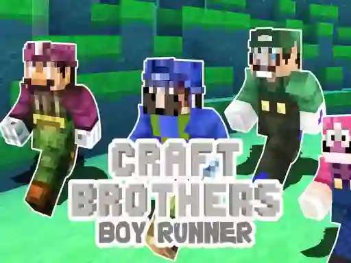 Logħba Craft Bros Boy Runner onlajn