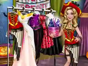 Logħba Dove Halloween Dolly Dress Up onlajn