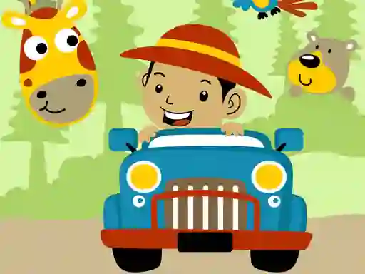 Logħba Safari Ride Difference onlajn