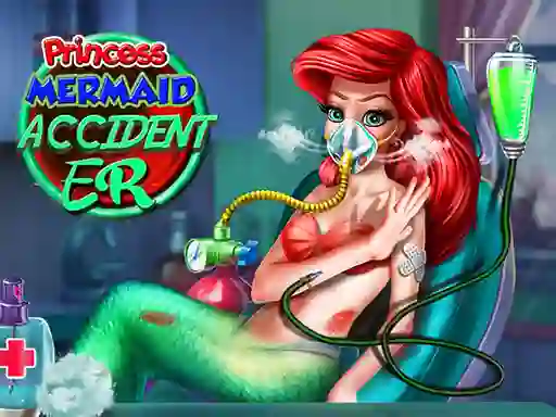 Logħba Princess Mermaid Accident ER onlajn