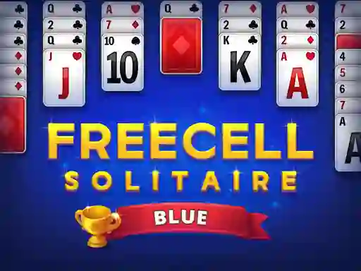 Logħba Freecell Solitaire Blue onlajn