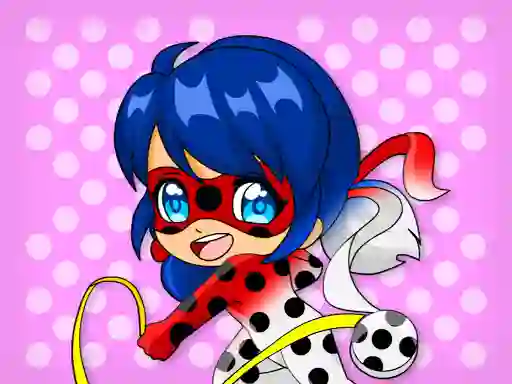 Logħba Chibi Dottedgirl Coloring Book onlajn