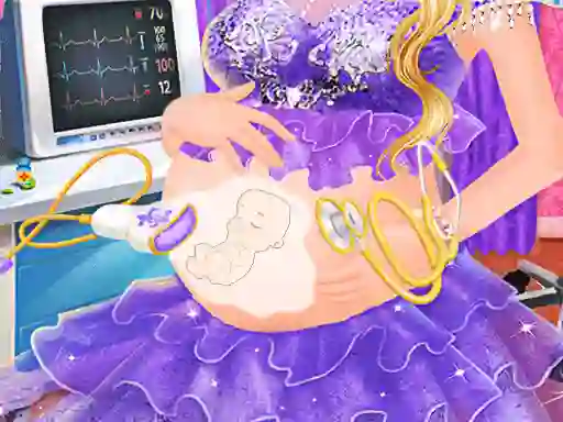 Logħba Pregnant Princess Caring onlajn