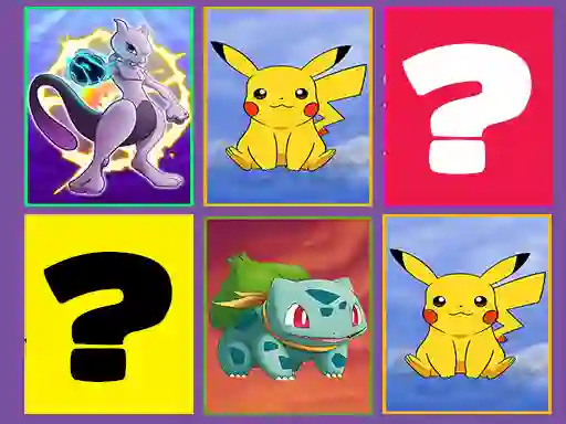 Logħba Pokemon Find Pairs onlajn
