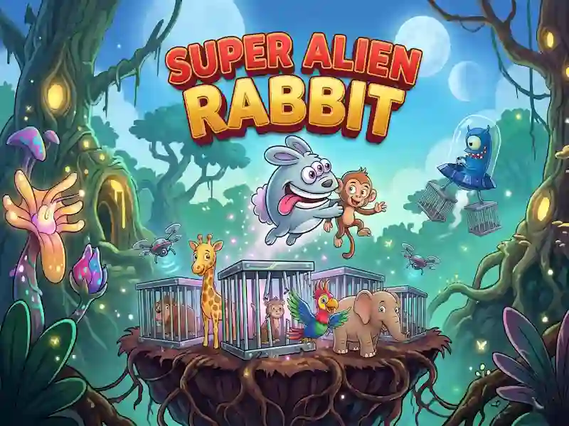 Logħba Super Alien Rabbit onlajn