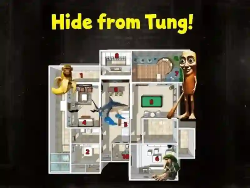 Logħba Hide From Tung! onlajn