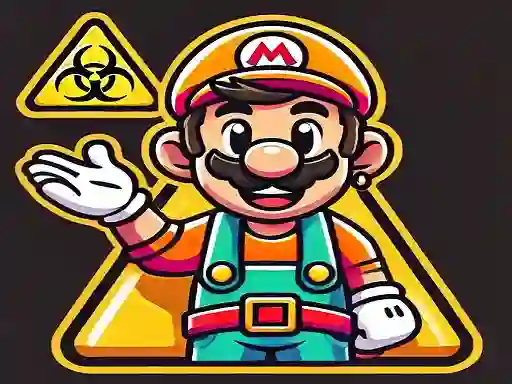 Logħba Super Mario Hangman onlajn