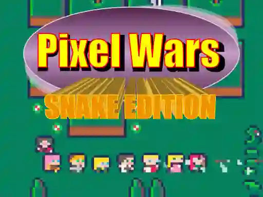 Logħba Pixel Wars Snake Edition onlajn