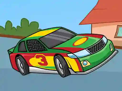 Logħba Speed Cars Jigsaw onlajn