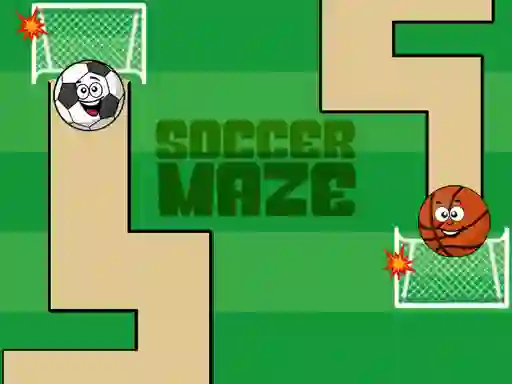 Logħba Soccer Maze onlajn