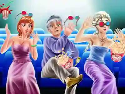 Logħba Ice Family Movie Night onlajn