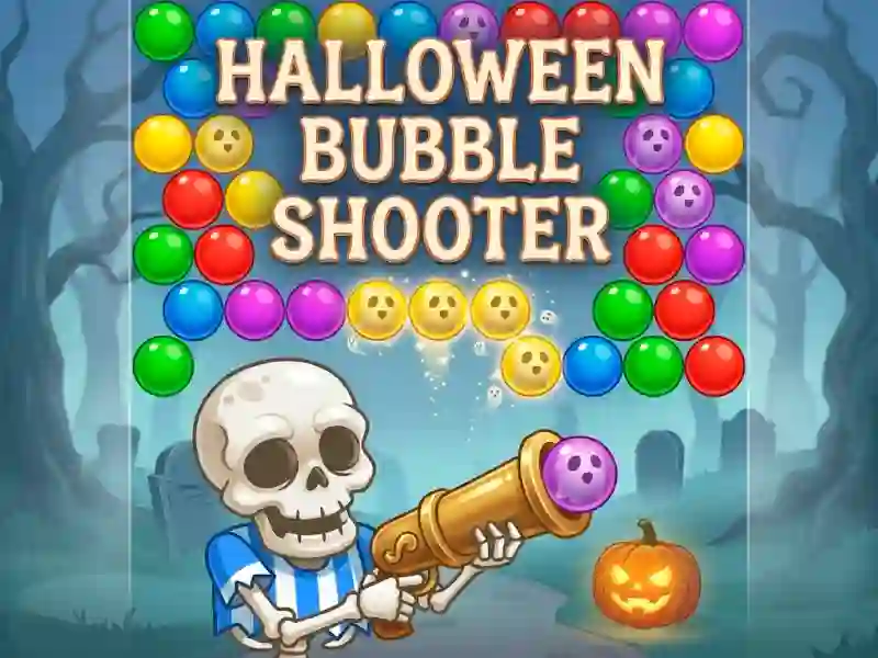 Logħba Halloween Bubble Shooter onlajn