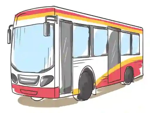 Logħba Cartoon Bus Slide onlajn